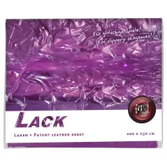 Lakk lepedő - 200x220cm (lila)