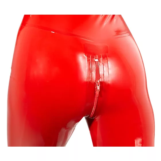 LATEX - hosszúujjú női overál (piros)