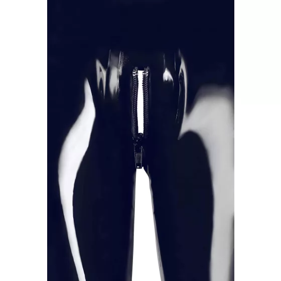 LATEX - cipzáras leggings (fekete)
