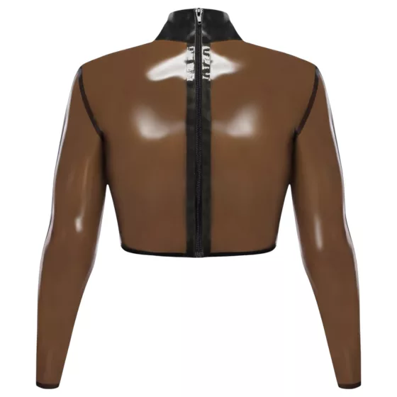 LATEX - áttetsző latex felső (áttetsző-fekete)