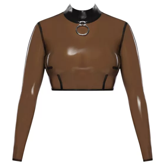 LATEX - áttetsző latex felső (áttetsző-fekete)