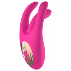 Mroow - akkus, 3 ágú csiklóizgató vibrátor (pink)