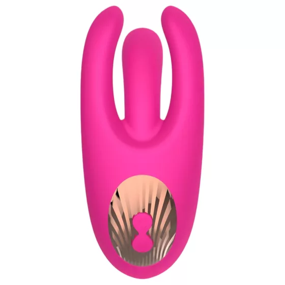 Mroow - akkus, 3 ágú csiklóizgató vibrátor (pink)