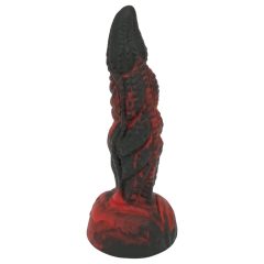 OgazR Hell Dong- barázdált dildó - 20 cm (piros)