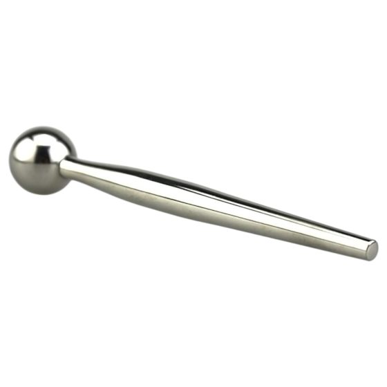 FukR - fém, gömbös dilátor - 8cm (ezüst)