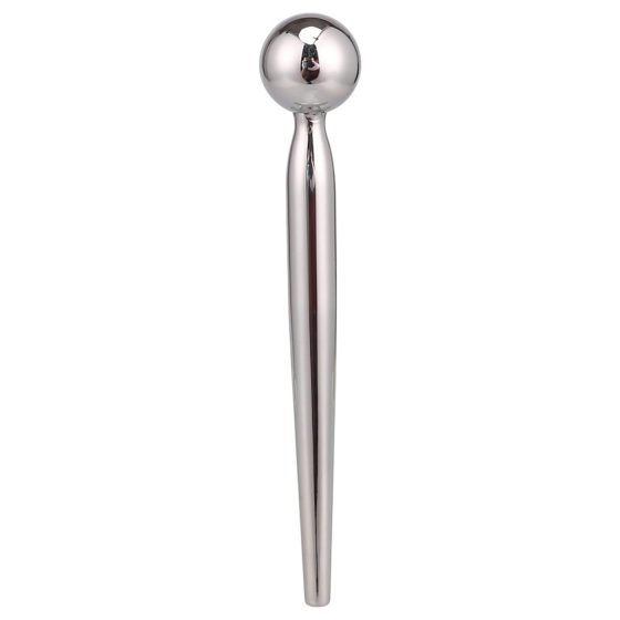 FukR - fém, gömbös dilátor - 8cm (ezüst)