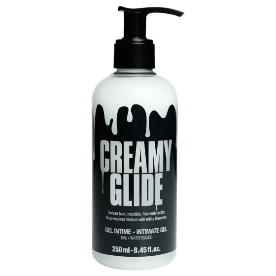 Creamy Glide - vízbázisú műsperma síkosító és masszázs gél (250ml)