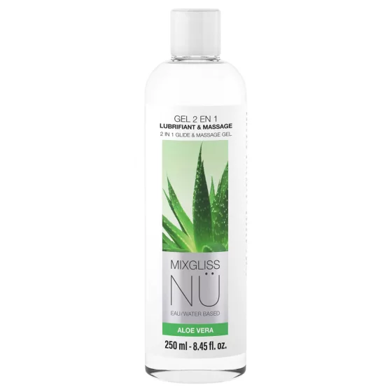 Mixgliss Nu Aloe Vera - nuru masszázs gél és síkosító (250ml)