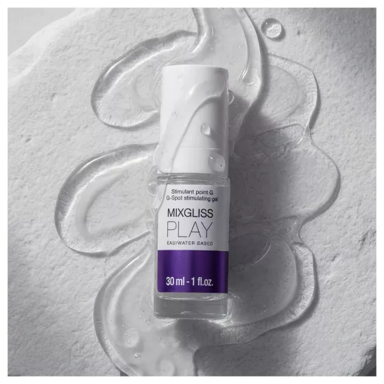 Mixgliss Play - G-pont stimuláló síkosító gél nőknek, illatmentes (30ml)