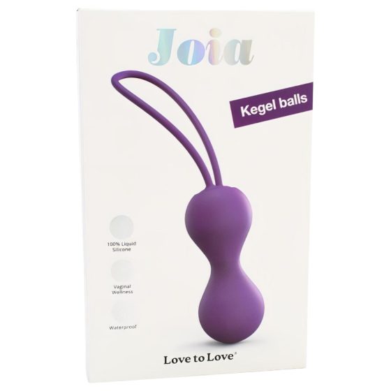/ Love to Love Joia - gésagolyó duó (lila)