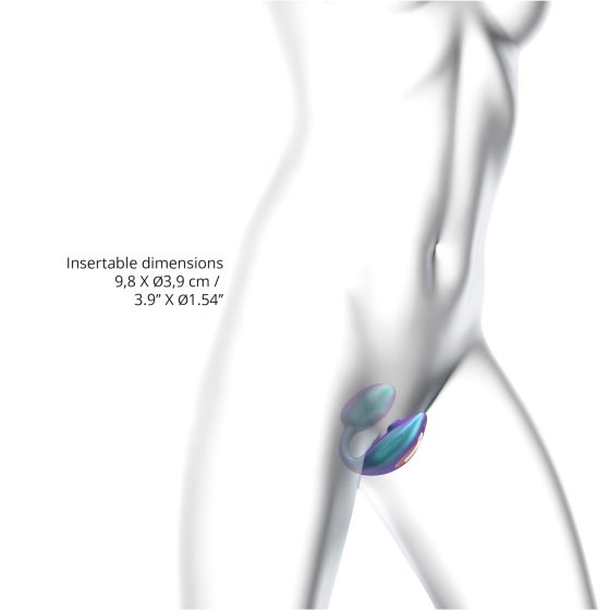 Wonderlover - csiklóizgató G-pont vibrátor (metál zöld)