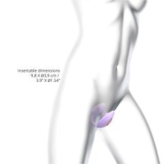   Love to Love Wonderlover - csiklóizgató G-pont vibrátor (lila)