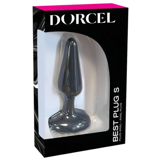 Dorcel Best Plug S - szilikon anál plug - kicsi (szürke)