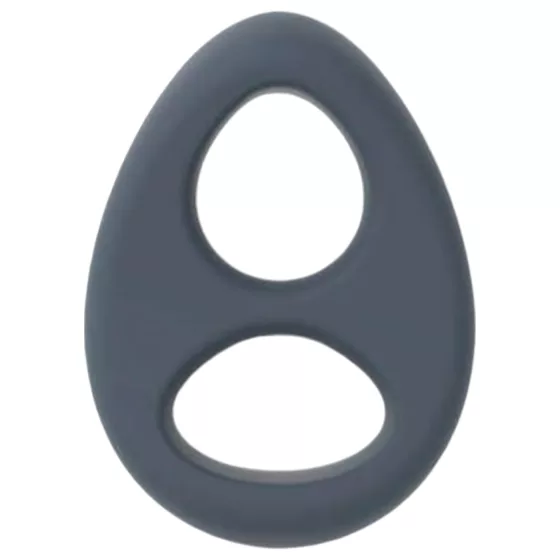 Dorcel Liquid-soft Teardrop - péniszgyűrű (szürke)