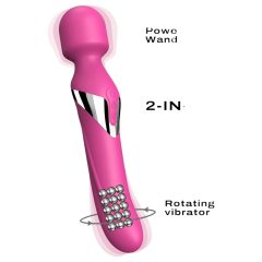   Dorcel Dual Orgasms - akkus, 2in1 masszírozó vibrátor (pink)