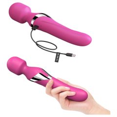   Dorcel Dual Orgasms - akkus, 2in1 masszírozó vibrátor (pink)
