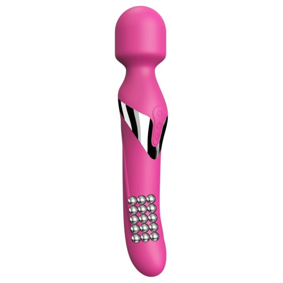 Dorcel Dual Orgasms - akkus, 2in1 masszírozó vibrátor (pink)