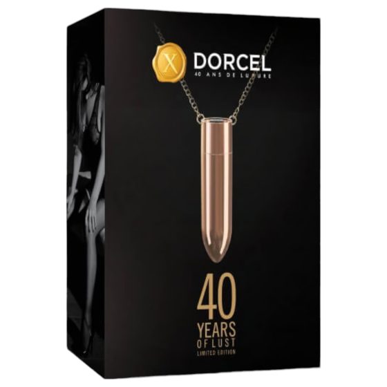 / Dorcel - akkus, vízálló vibrátor nyaklánc (rosegold)