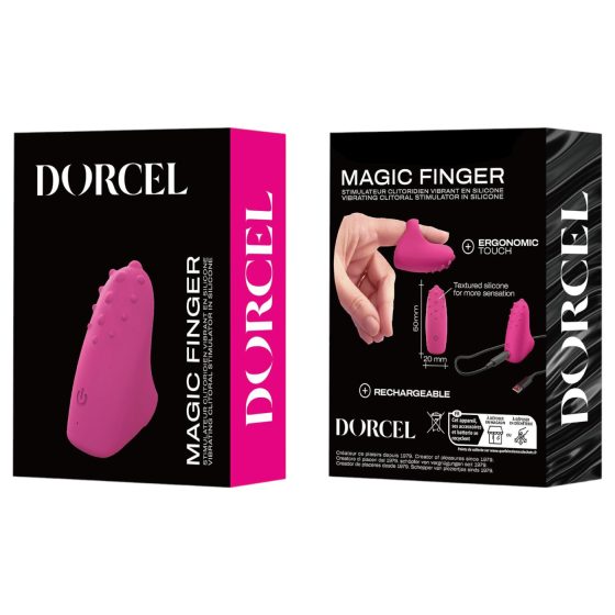 Dorcel Magic Finger - akkus, ujjvibrátor (pink)