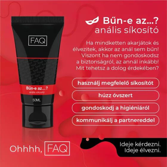 / FAQ - Bűn-e az…? anál síkosító (50ml)