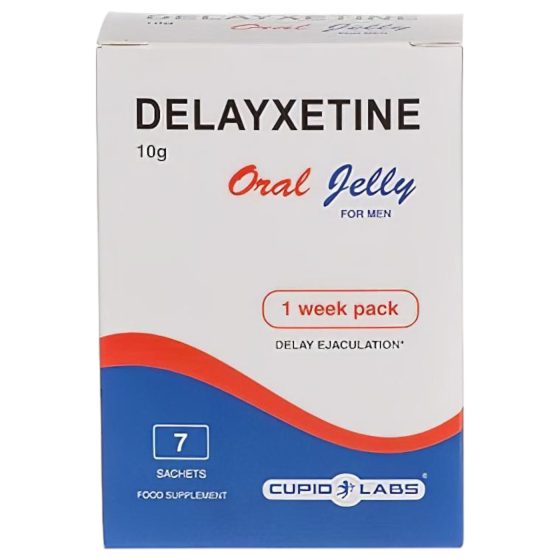 Delayxetine - étrend kiegészítő zselé férfiaknak (7 tasak)