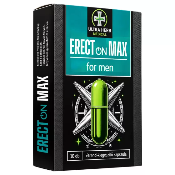 ErectOn Max - étrend-kiegészítő kapszula férfiaknak (10 db)
