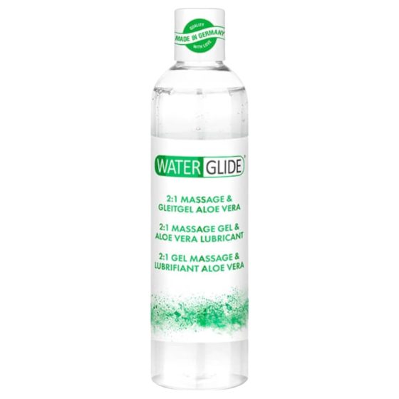 Waterglide 2in1 - aloe verás síkosító és masszázsgél (300ml)