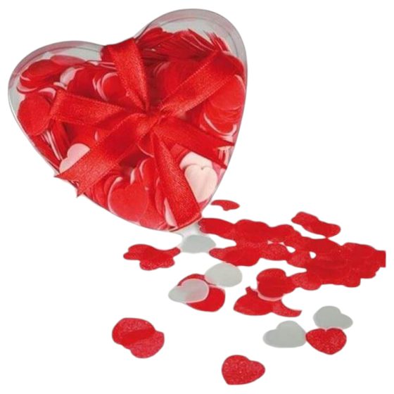 Hearts - illatos rózsaszirmok fürdő konfetti (30g)