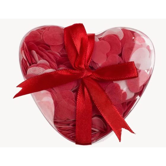 Hearts - illatos rózsaszirmok fürdő konfetti (30g)