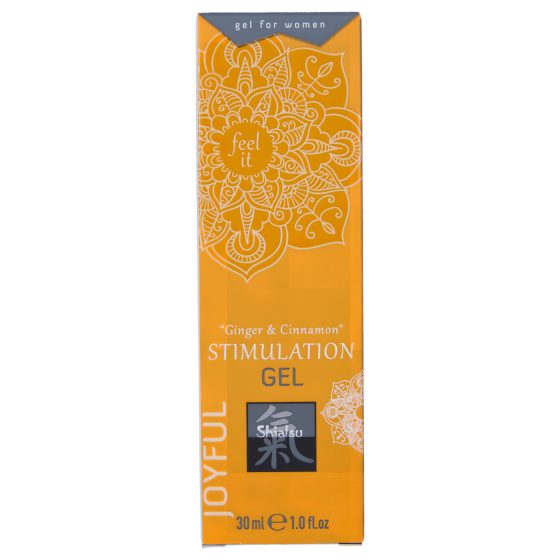 HOT Shiatsu - stimuláló krém nőknek - gyömbér és fahéj (30ml)