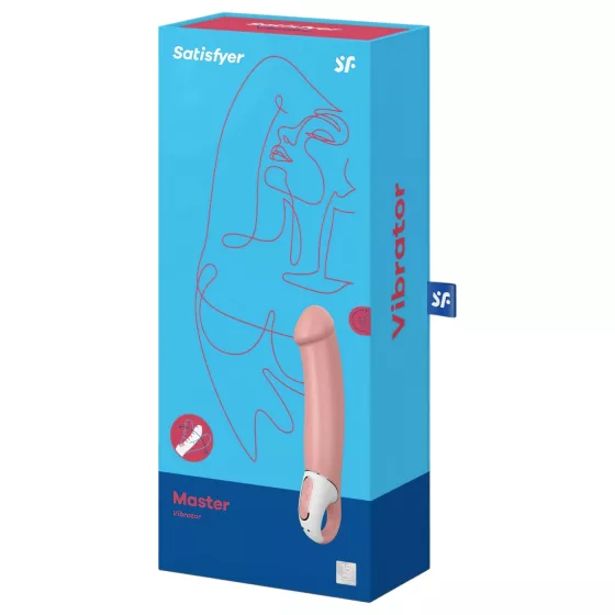 Satisfyer Master - vízálló, akkus vibrátor (testszínű)