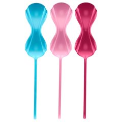   Satisfyer Power Balls - mozgó golyós gésagolyó szett (3 db)