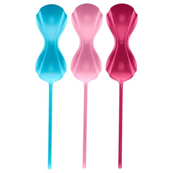 Satisfyer Power Balls - mozgó golyós gésagolyó szett (3 db)
