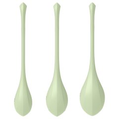   Satisfyer Yoni Power 2 - gésagolyó szett - zöld (3 részes)