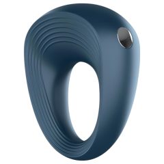   Satisfyer Power Ring - vízálló vibrációs péniszgyűrű (szürke)