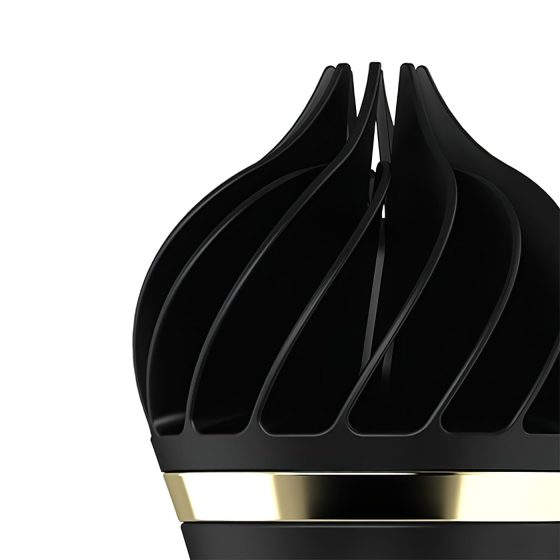 Satisfyer Sweet Treat - akkus, forgó csikló vibrátor (fekete)