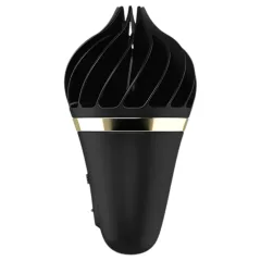   Satisfyer Sweet Treat - akkus, forgó csikló vibrátor (fekete)