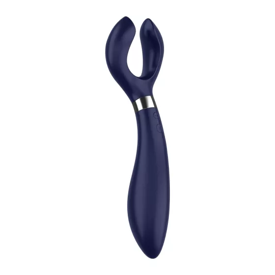 Satisfyer Endless Fun - akkus, vízálló párvibrátor (kék)