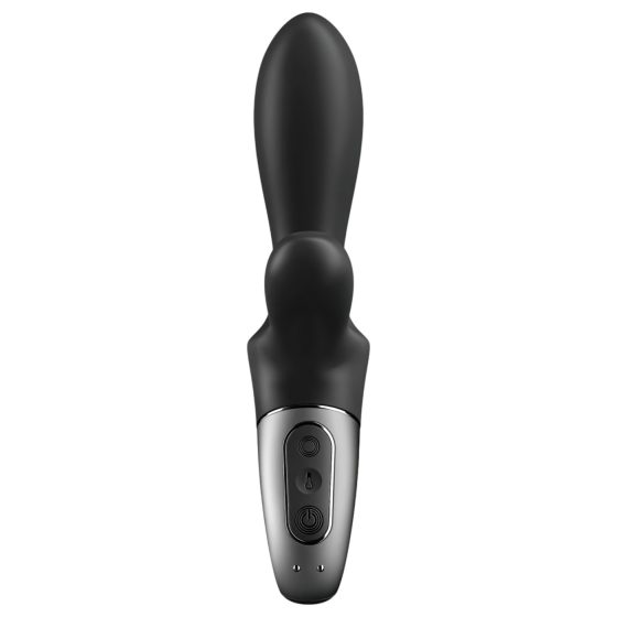 Satisfyer Heat Climax+ – okos, melegítő anál vibrátor (fekete)