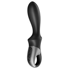   Satisfyer Heat Climax - okos, melegítő anál vibrátor (fekete)