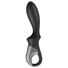   Satisfyer Heat Climax - okos, melegítő anál vibrátor (fekete)