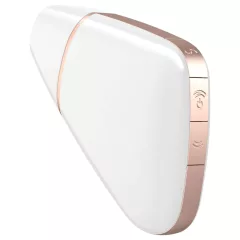   Satisfyer Love Triangle - App-vezérelt léghullámos csiklóizgató (fehér)