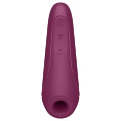   Satisfyer Curvy 1+ - okos léghullámos csiklóizgató (piros)