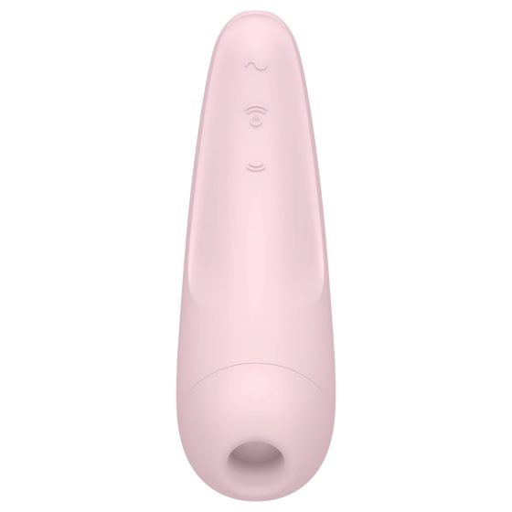 Satisfyer Curvy 2+ - okos léghullámos csiklóizgató (pink)