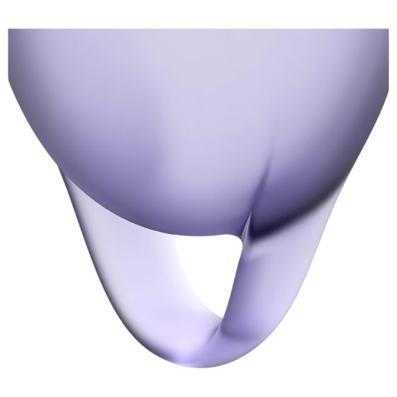 Satisfyer Feel Confident - menstruációs kehely szett (lila)