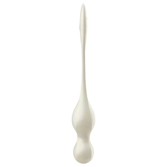 Satisfyer Love Birds 1 - okos, vibrációs gésagolyó (fehér)