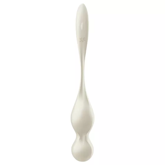 Satisfyer Love Birds 1 - okos, vibrációs gésagolyó (fehér)