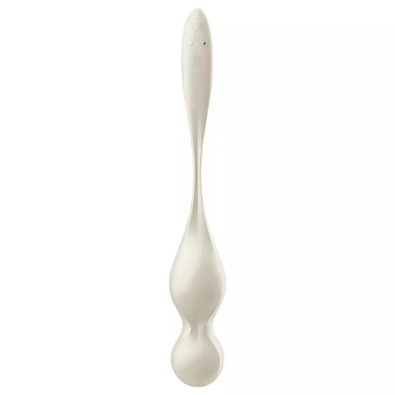 Satisfyer Love Birds 1 - okos, vibrációs gésagolyó (fehér)