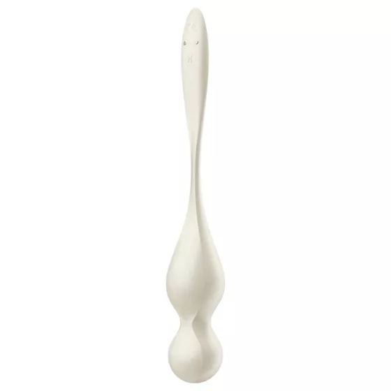 Satisfyer Love Birds 1 - okos, vibrációs gésagolyó (fehér)