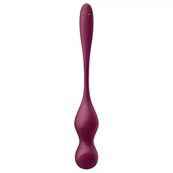 Satisfyer Love Birds Vary - okos, variálható gésagolyó (piros)